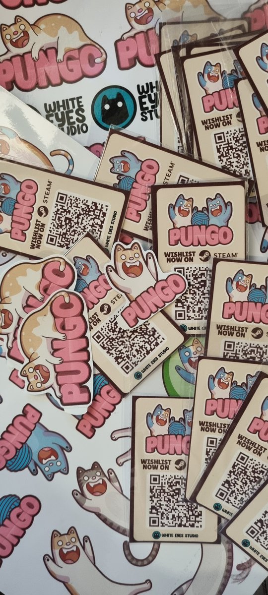 Pungo_game's tweet image. Nos vemos este finde en @IndieDevAr !
🎮Van a poder probar Pungo por primera vez!
😻 Vamos a estar regalando stickers
🏆y... Pungo está nominado a mejor UX/UI en los IDA awards!!!
#IndieGameDev #Indiegame #indiedev #madeinargentina🇦🇷 #steam #pungo #pong #cats #madewithUnity