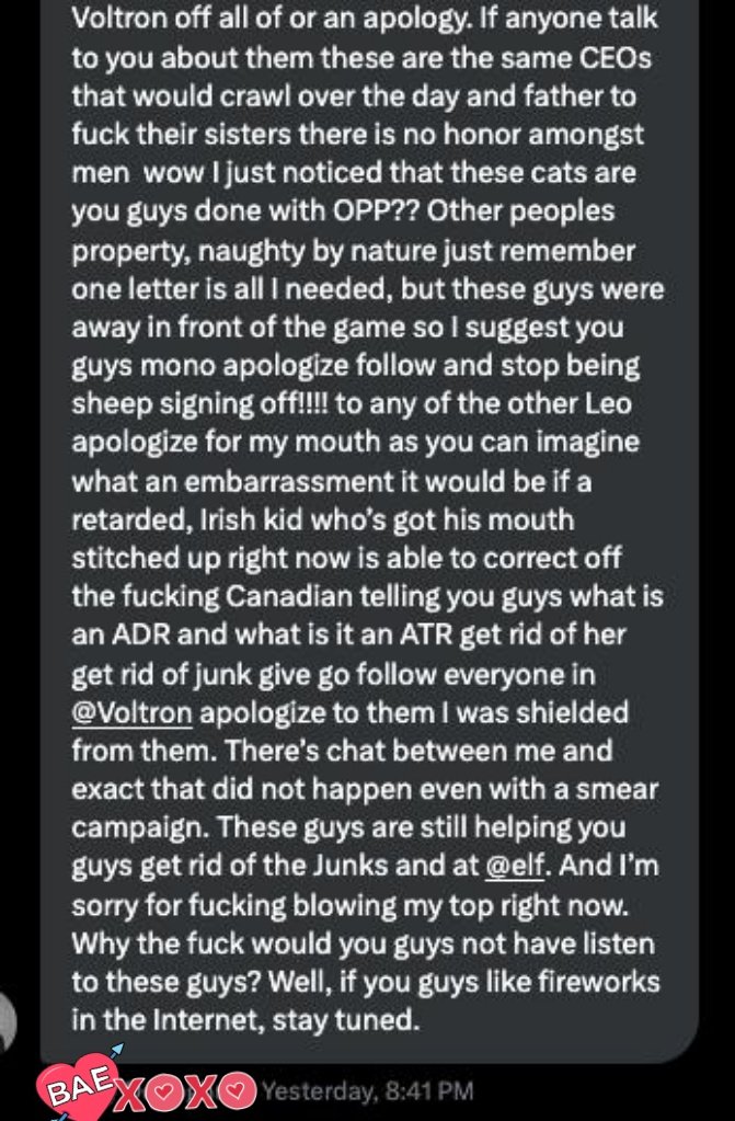 ElfCarbon's tweet image. Happy Friday $MMTLP!
First: I have a soundtrack link at the end, I recommend you play it while reading this message ('cause it was playing in my head when I wrote this) 😂 Plus, it's still a banger.
Here's some delulu ravings about both myself and @JunkSavvy to start your day.…