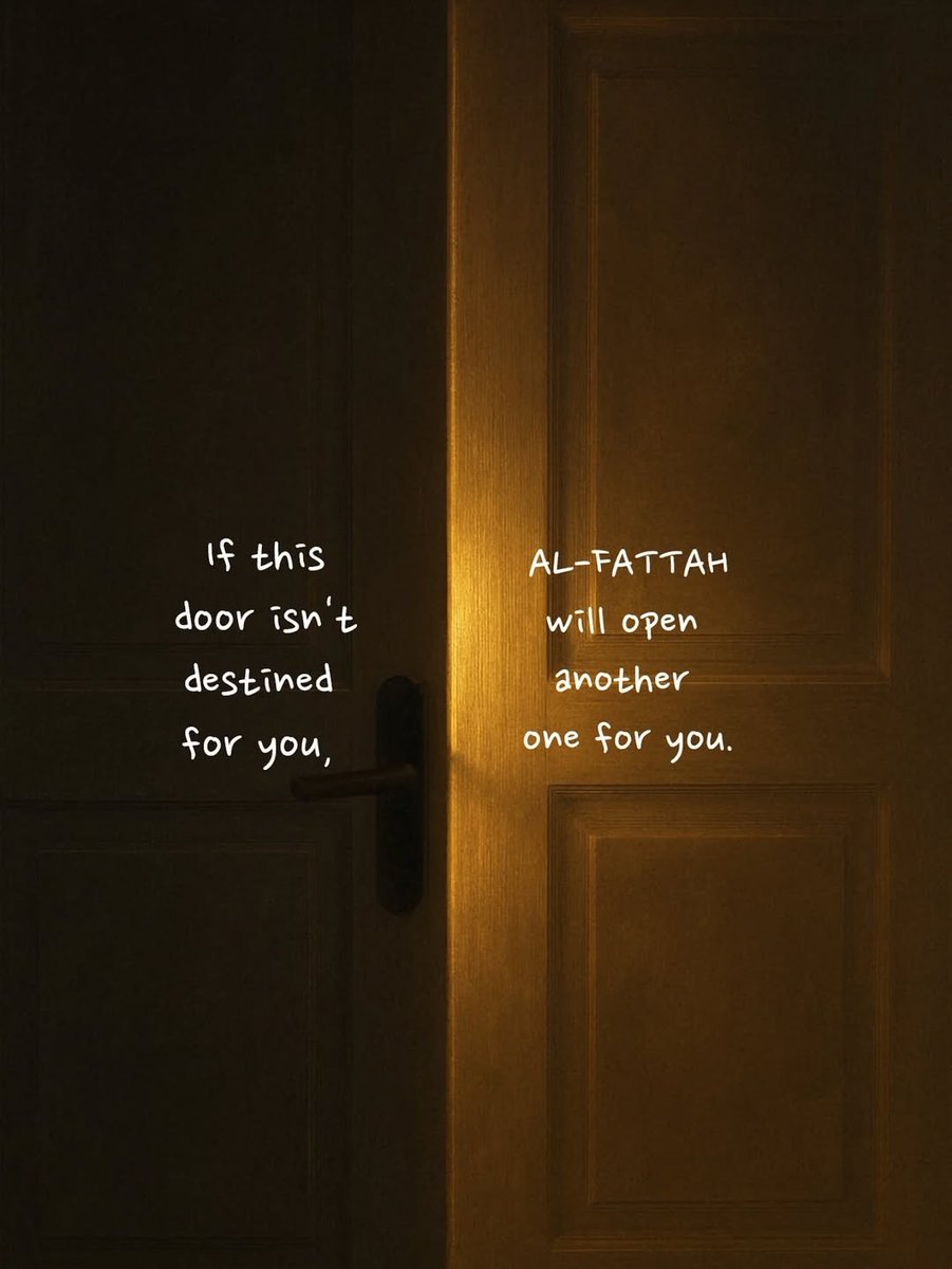 Al-Fattah will open another one for you.