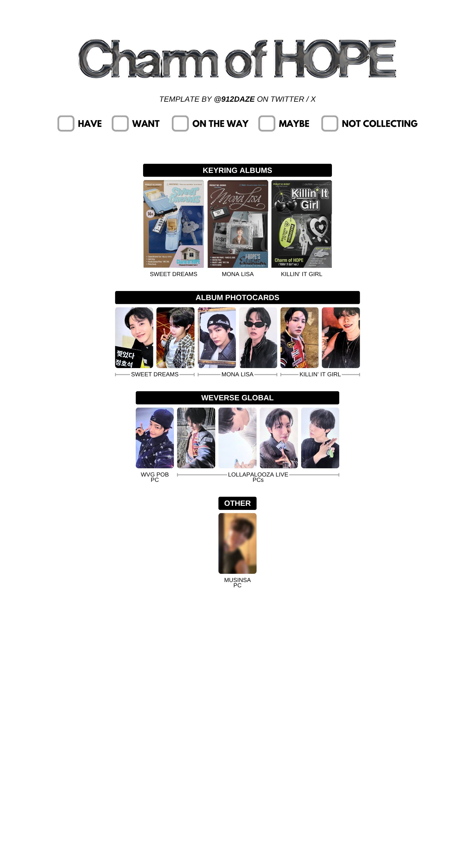 BTS J-HOPE トレカ　PhotoCard j )⁷ on X: 