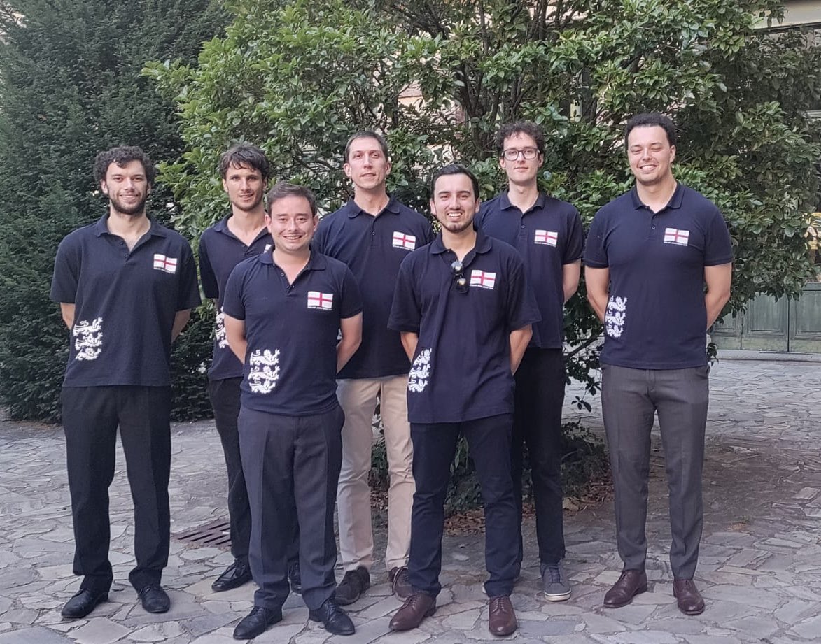 A privilege to represent 🏴󠁧󠁢󠁥󠁮󠁧󠁿 at the U26 bridge world championships in Italy! 

We were in a qualifying position for the final 8 going into the last day but fell short in the end 😞

The U21 team put in an excellent performance losing a tight semi final