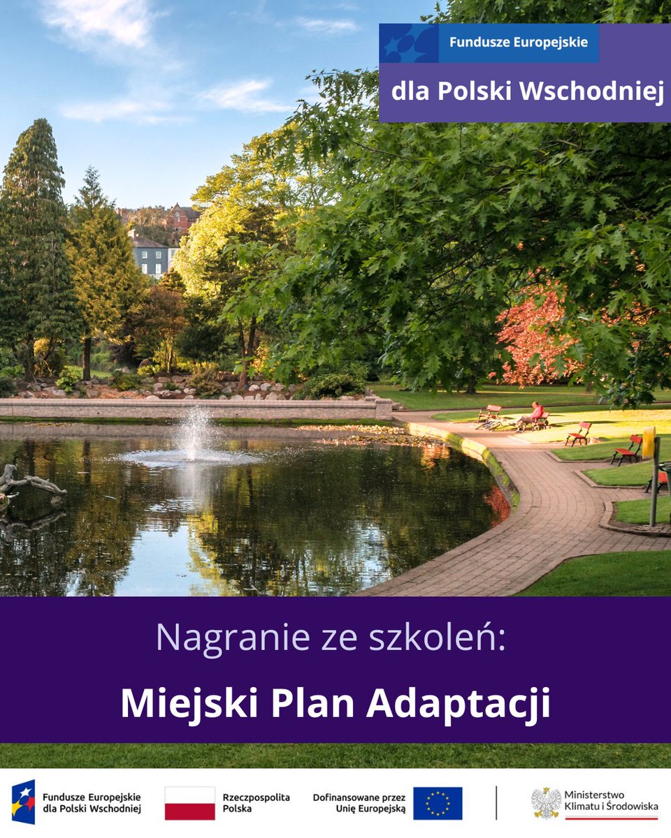 MKiS_GOV_PL's tweet image. 🗺️Miasta w Polsce, liczące od 20 tys. mieszkańców, mają obowiązek opracować Miejski Plan Adaptacji (MPA). A tym samym przygotować się na skutki zmian klimatu, takie jak ulewne deszcze czy susze.
📽️Dla lepszego zrozumienia procesu, zapraszamy do obejrzenia nagrania ze szkolenia…