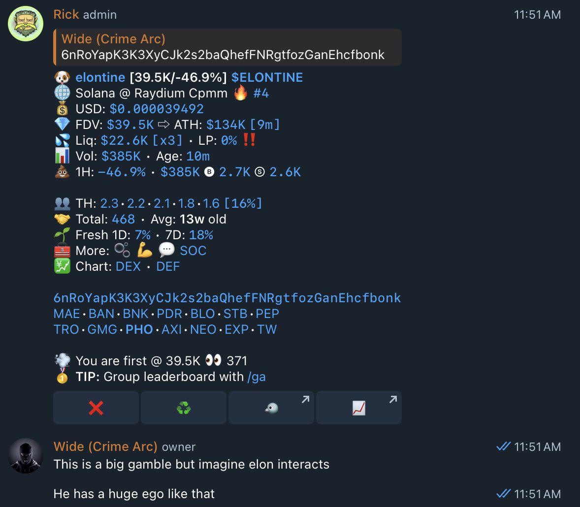 Ez $elontine front run