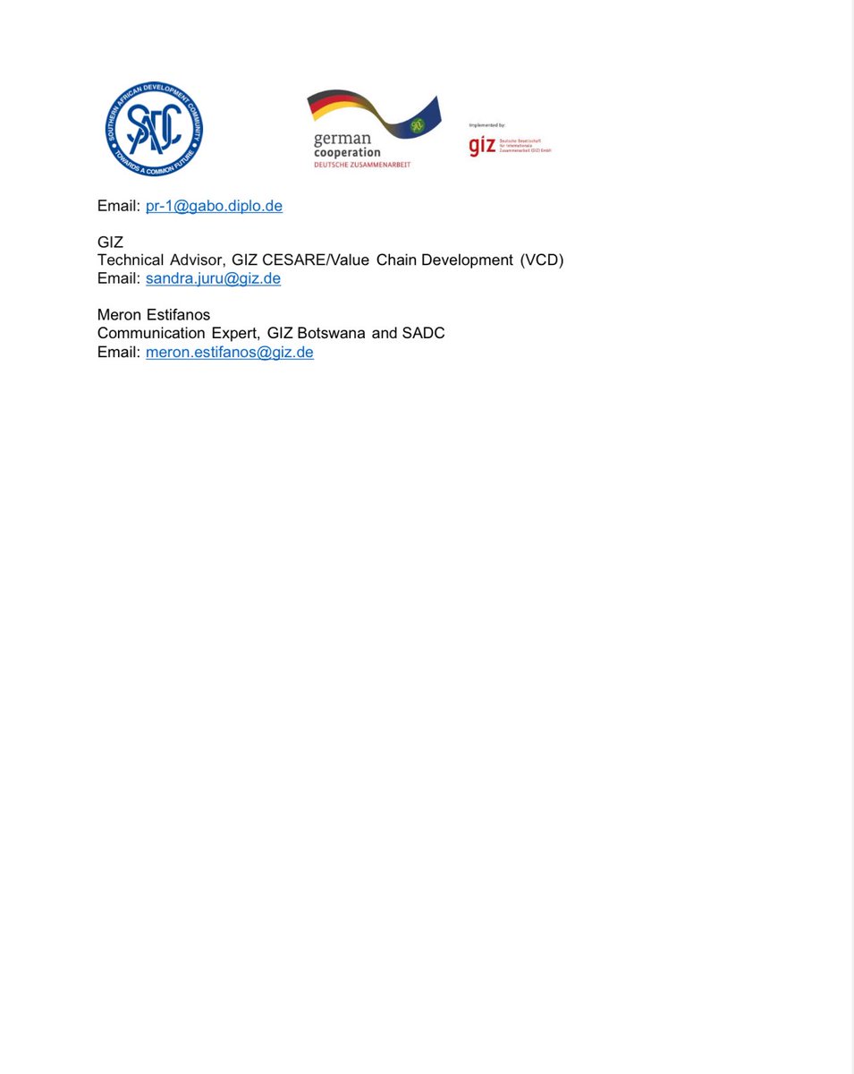SADC_News's tweet image. SADC to Host B2B Workshop on Leather Value Chain on 23–24 July 2025, Bulawayo, Zimbabwe!
With German Government support, #SADC brings together leather industry players to boost regional trade, innovation & value addition.
Matchmaking |Investment |Integration
#LeatherSector