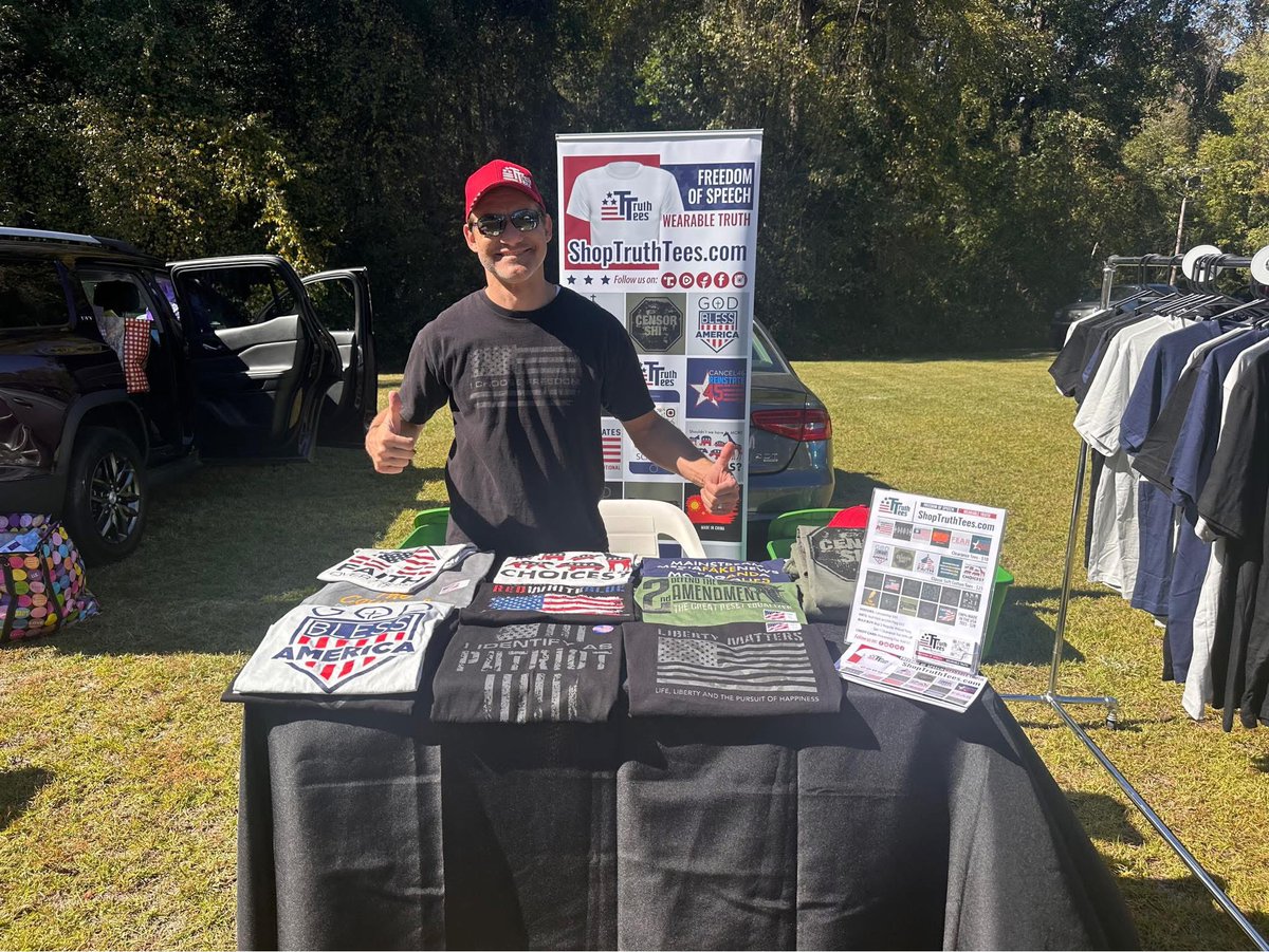 BForLiberty's tweet image. Patriots GET TO KNOW Ricardo Fonseca and BUY shirts and apparel from Truth Tees in LEXINGTON, SC! 🇺🇸👕👏 

📞 973 699 8638
📧 TruthTeesUSA@gmail.com
🌐 shoptruthtees.com

So proud he is a member of Businesses for Liberty!!

#Patriotclothing #tshirt #PatriotBusiness #BFL
