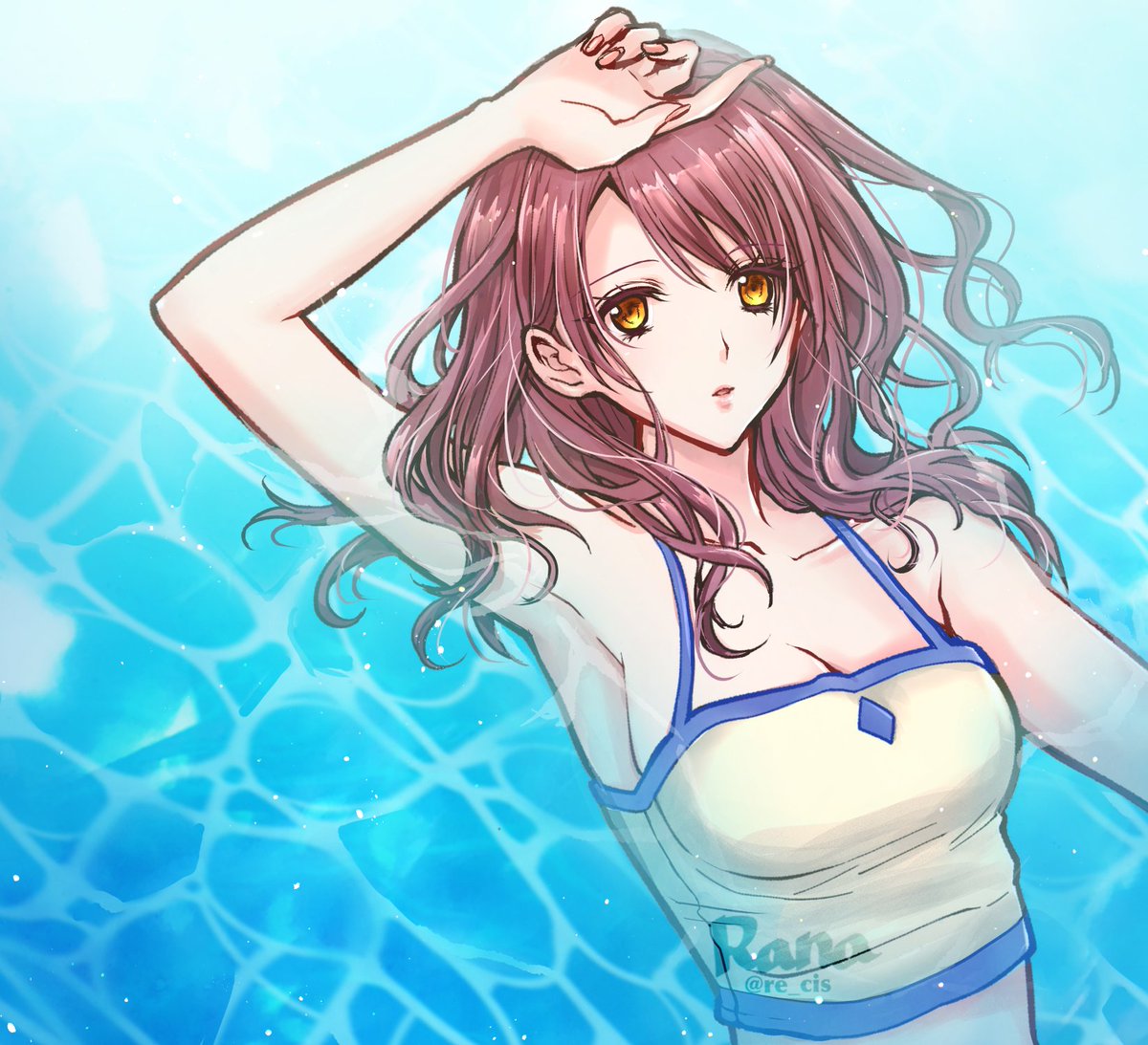 re_cis's tweet image. 夏と言えばシスネ👙🌊 #Cissnei