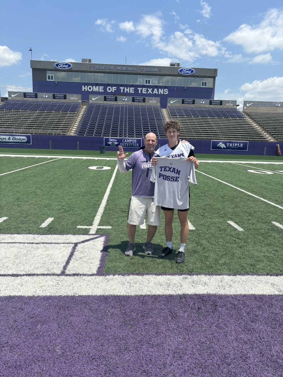 Barto_luke_'s tweet image. Excited to head down to Stephenville for the specialist camp tomorrow!!

@CoachWaltonTSU