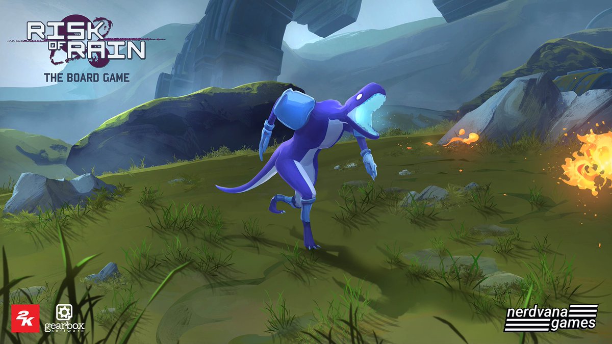 nerdvanagame's tweet image. Launch date coming soon! Follow Risk of Rain: The Board Game on Kickstarter so you’re ready on day one: kickstarter.com/projects/nerdv…