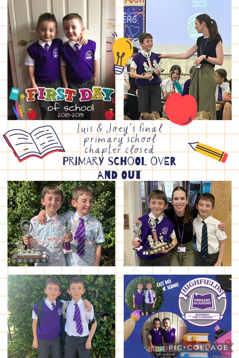 KTJayne3's tweet image. Primary school over and out 😢 end of an era . Especially proud of Luis winning the performing arts trophy . CTA chapter incoming , go get them boys.