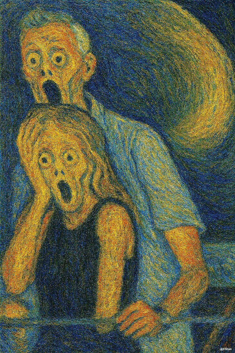 jeremyknauff's tweet image. The Scream, 2025 🤣