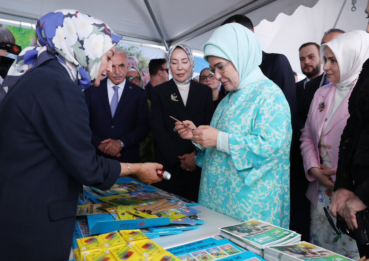 trpresidency's tweet image. First Lady Erdoğan attends Ümraniye Environment Festival tccb.gov.tr/en/news/542/16…