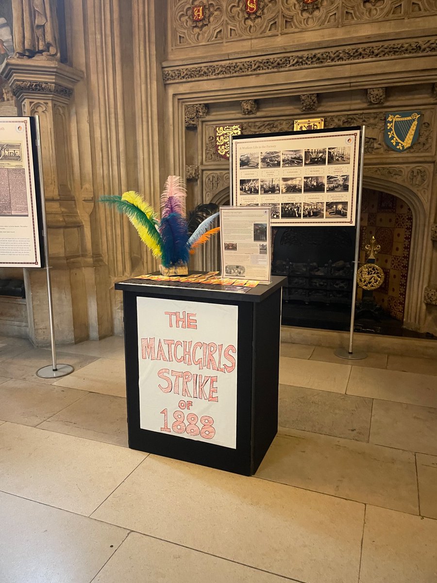 Natasa Pantelic (@natasapantelic5) on Twitter photo Lovely to visit the
<a href="/TheMatchgirls/">The Matchgirls Memorial</a> exhibition in Parliament, telling the story of the women & girls who walked out of the Bryant & May factory in protest at their working conditions, following a great adjournment debate led by <a href="/Uma_Kumaran/">Uma Kumaran MP</a>.
Well done to everyone involved! Lovely to visit the
<a href="/TheMatchgirls/">The Matchgirls Memorial</a> exhibition in Parliament, telling the story of the women & girls who walked out of the Bryant & May factory in protest at their working conditions, following a great adjournment debate led by <a href="/Uma_Kumaran/">Uma Kumaran MP</a>.
Well done to everyone involved!