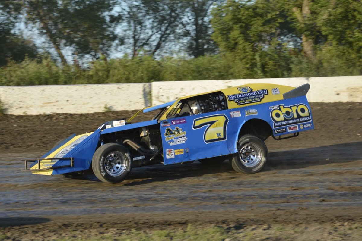 7KRacingTeam's tweet photo. Mission accomplished @ KRA Speedway! Made more progress on our Wissota setup for Teddy's Modified and the car rolled in the trailer giving us something to build upon. 

Another new track, making new friends & fans!
 
Photo credit: Dirt empire photography thanks!

Blessed by those that support us:
@eliteshocksvs 
Tesar Engineering Racing Engines 
Wehrs Machine & Racing Products 
@TriboDyn Lubricants 
MN Diamond Cut                                            
Yoder Farms
@ProKartMG Indoors 
Jerry's Abra Auto Body Repair of America                                                                                                  
A+ Stump Grinding 
J&L Collectibles 
@LJDezigns81 Apparel & Wraps 
Youth Impact Racing 
Terry & Judy Burnham
Eric Bollensen