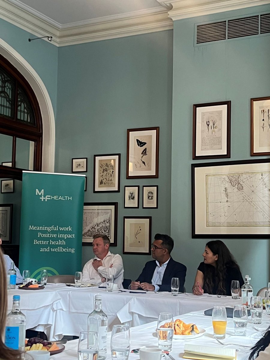 PreetKGillMP's tweet image. A pleasure to join industry leaders at @mandfhealth breakfast speaking about Labours first year, industrial strategy & life sciences.
Great to hear directly from med-tech businesses about how government can go further to support innovation and deliver the Life Sciences Vision.