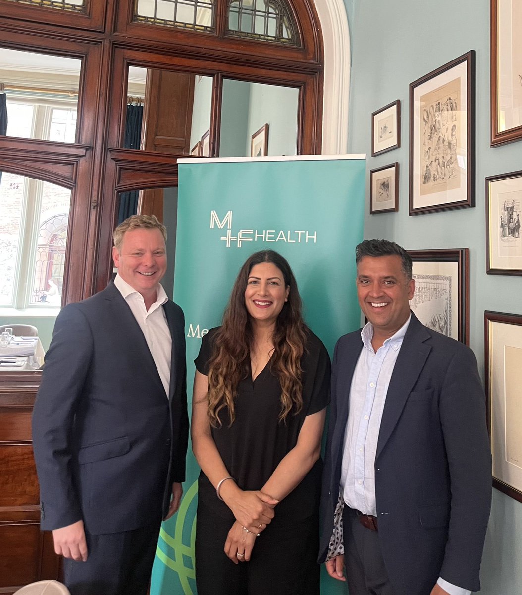 PreetKGillMP's tweet image. A pleasure to join industry leaders at @mandfhealth breakfast speaking about Labours first year, industrial strategy & life sciences.
Great to hear directly from med-tech businesses about how government can go further to support innovation and deliver the Life Sciences Vision.