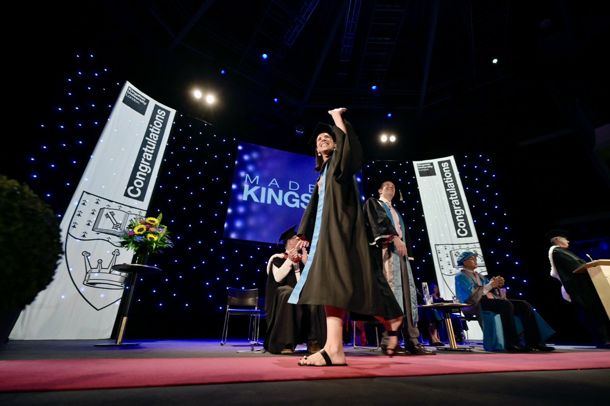 Kingston University (@kingstonuni) on Twitter photo We’ve celebrated <a href="/KingstonSchArt/">Kingston School of Art</a> graduates over the last two days 🎉👏
We’ll be back next week with more ceremonies for the Faculty of Business and Social Sciences and the Faculty of Engineering, Computing and the Environment 🎓 We’ve celebrated <a href="/KingstonSchArt/">Kingston School of Art</a> graduates over the last two days 🎉👏
We’ll be back next week with more ceremonies for the Faculty of Business and Social Sciences and the Faculty of Engineering, Computing and the Environment 🎓