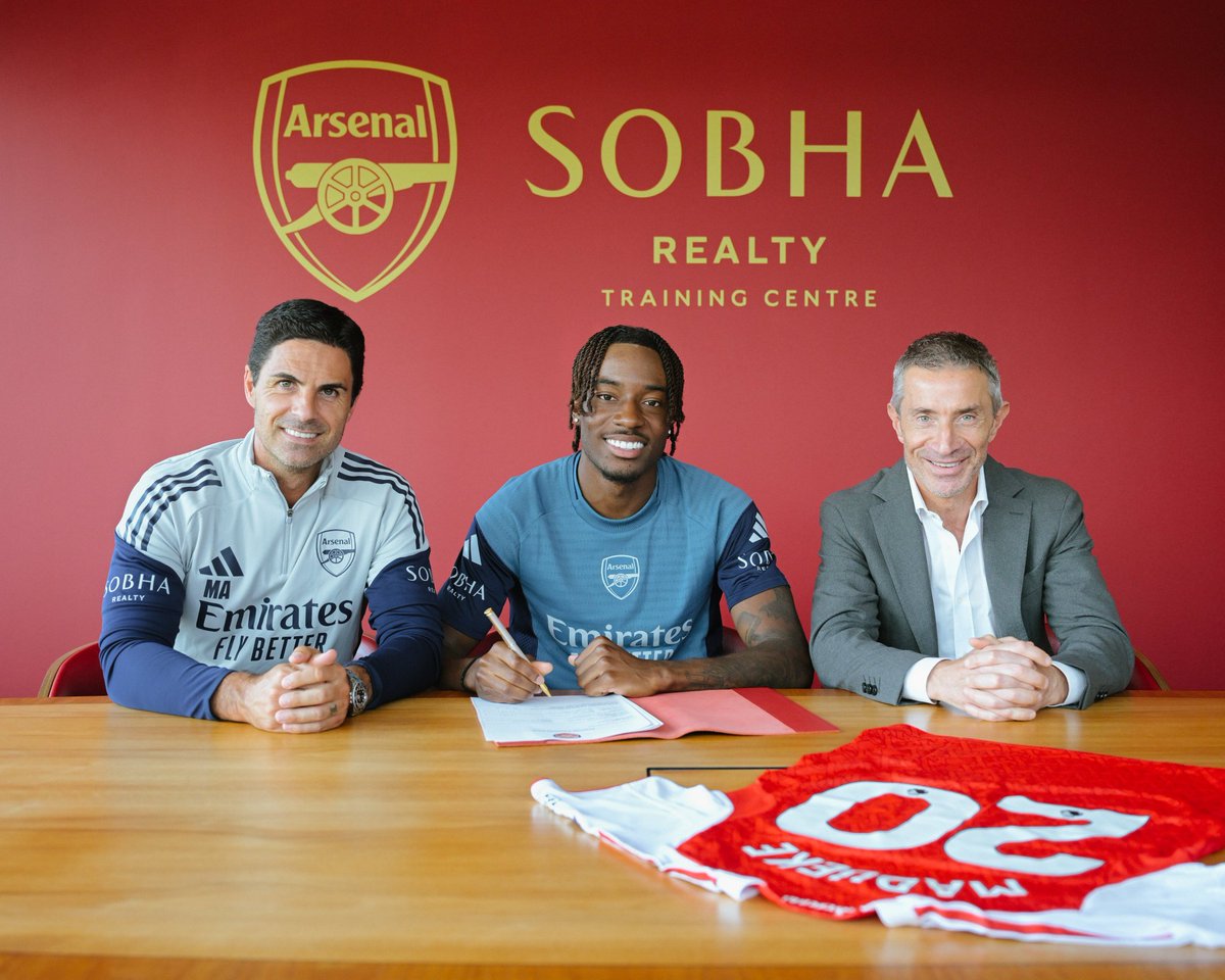 MARTINSUGARUG's tweet image. Now @NoniMadueke_ is a gunner 
@Arsenal 
#MADUEKE
#ARSENAL