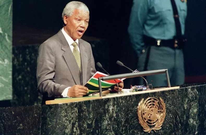 NTI_WMD's tweet image. Today is Nelson Mandela's birthday. An advocate for peace and justice worldwide, Mandela was also an advocate for nuclear disarmament. In 1998, he addressed the UN General Assembly, calling for a world free from nuclear weapons.
Let's continue working towards Mandela's vision…
