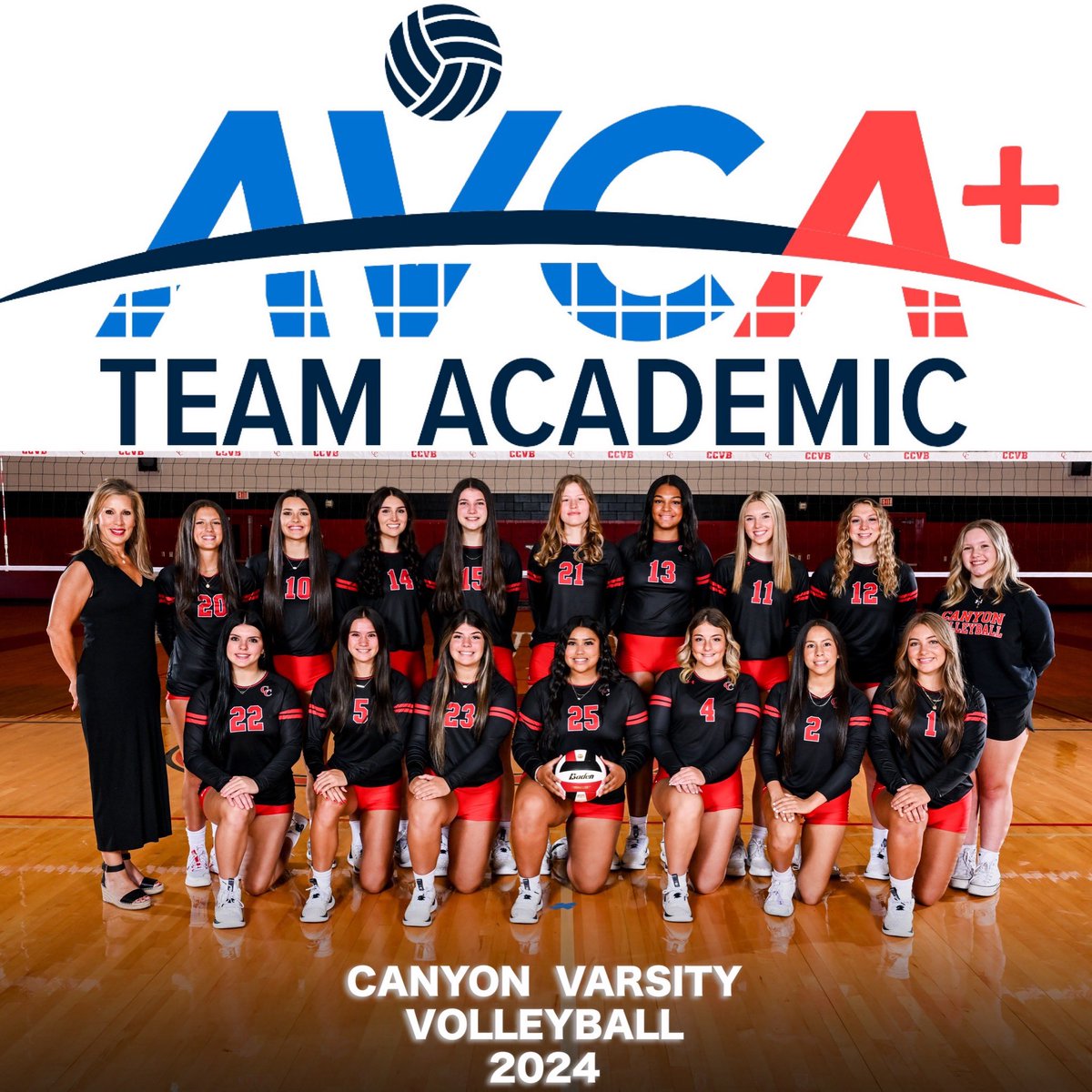 For the 10th year in a row, CCVB earns the AVCA Team Academic Award! Congratulations girls! <a href="/DavissonDustin/">Dustin Davisson</a> <a href="/cisdnews/">Comal ISD</a> <a href="/BMar1842/">Brian Martinez</a> <a href="/DrChapmanCISD/">Dr. John E. Chapman III - Comal ISD Superintendent</a> <a href="/canyonhscougars/">Canyon HS</a>
