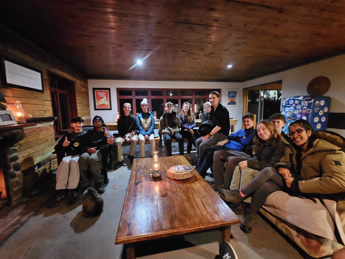 Team 3 are in Khsoto- enjoying some Pictionary and dinner.

Team 1 and 3 have arrived at their first destinations too.