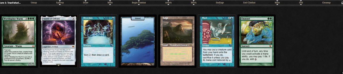 Fake_Futurism's tweet image. I'm a fairly bad vintage cube player because I have trouble not playing wanky archetype that are good only when planets align.
But the payoff is worth it all.