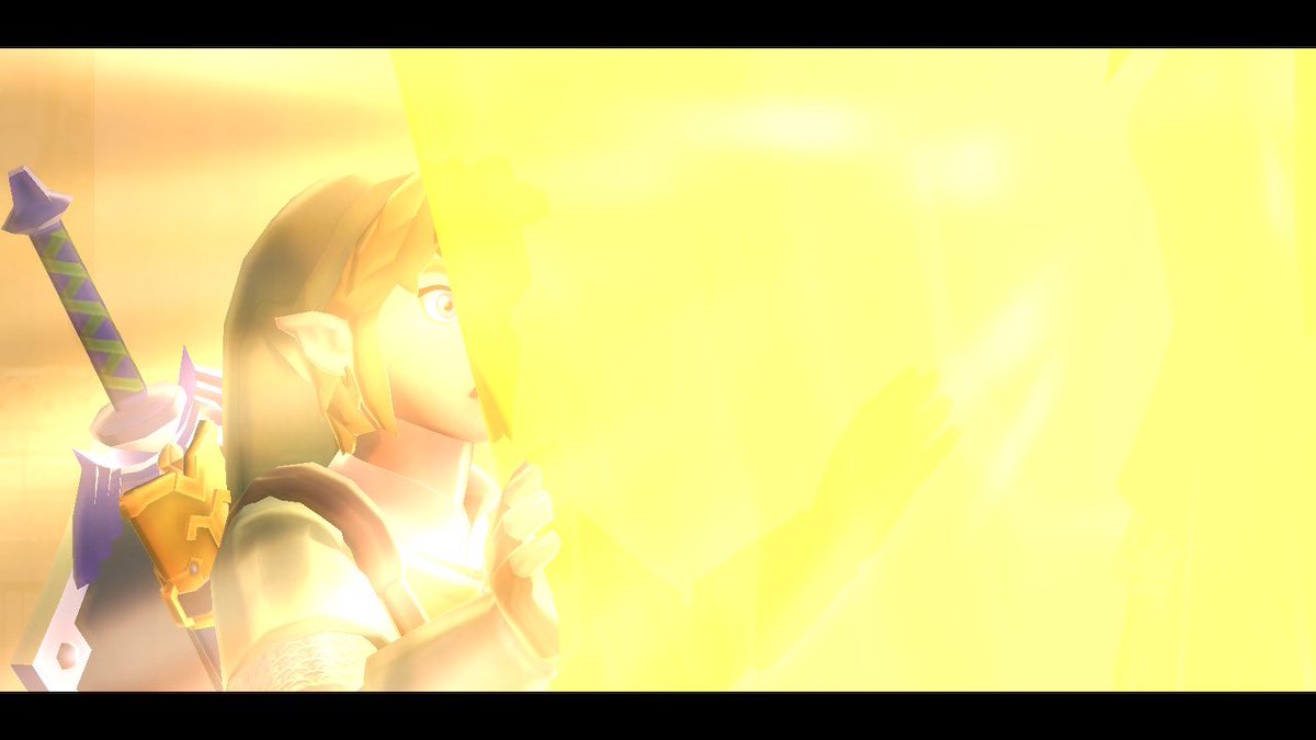 pikzel08's tweet image. the look of utter devastation on Link’s face when Zelda will be asleep for a 1000 years