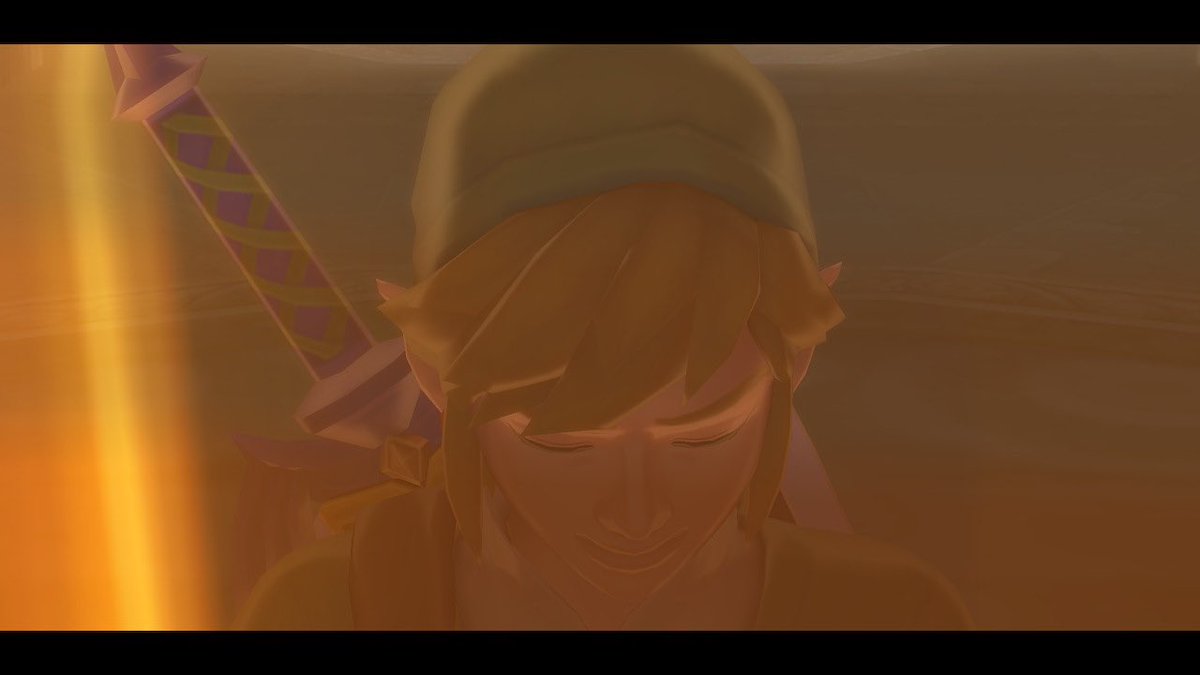 pikzel08's tweet image. the look of utter devastation on Link’s face when Zelda will be asleep for a 1000 years