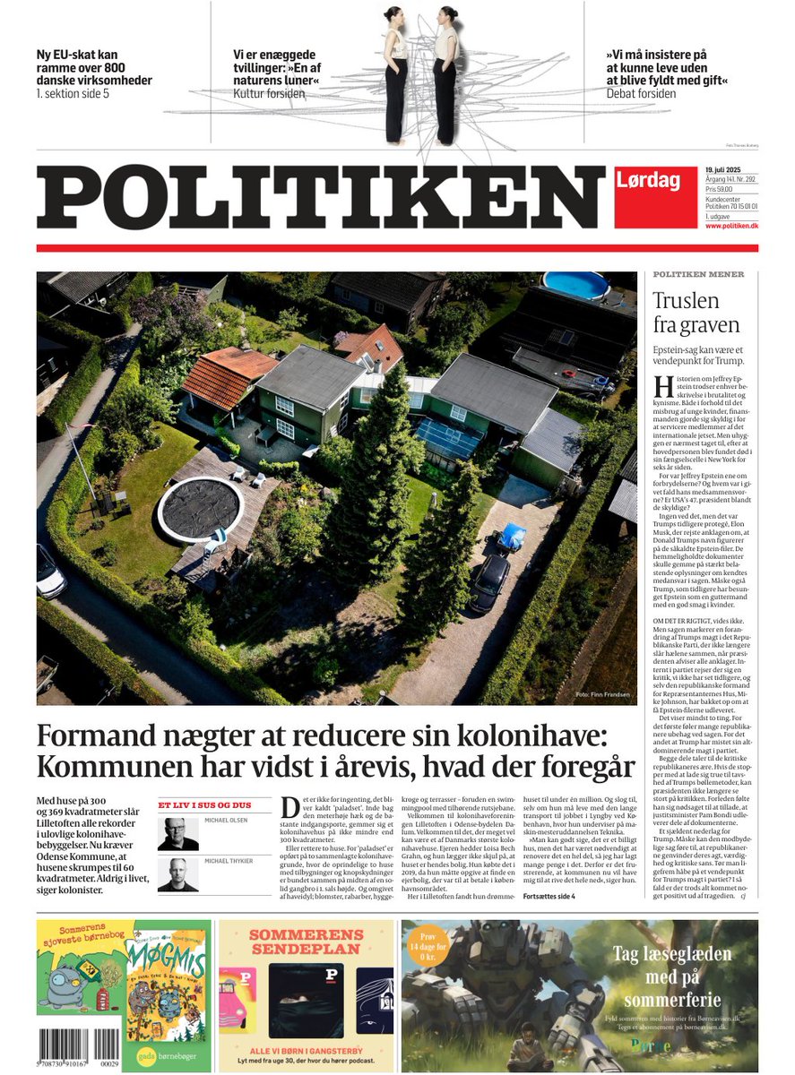 Med huse på 300 og 369 kvadratmeter slår Lilletoften alle rekorder i ulovlige kolonihave-bebyggelser. Nu kræver Odense Kommune, at husene skrumpes til 60 kvadratmeter. Aldrig i livet, siger kolonister.