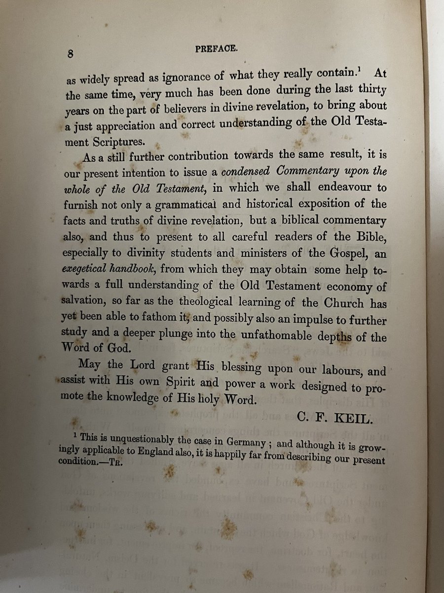 drjohnmeade's tweet image. A brief, potent purpose for studying and interpreting the Old Testament for the Church from Carl Frederick Keil (1881).
Come to @MBTS and study the “whole counsel of God” with me, Jason DeRouchie, @drandrewmking, @pj_schreiner, @ToddRChipman, @pjgurry, and co.!