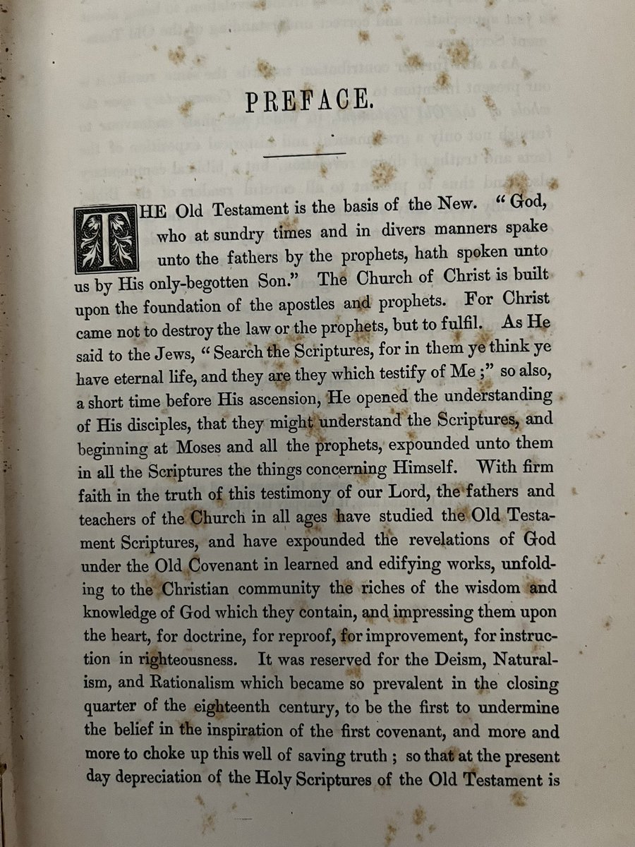 drjohnmeade's tweet image. A brief, potent purpose for studying and interpreting the Old Testament for the Church from Carl Frederick Keil (1881).
Come to @MBTS and study the “whole counsel of God” with me, Jason DeRouchie, @drandrewmking, @pj_schreiner, @ToddRChipman, @pjgurry, and co.!