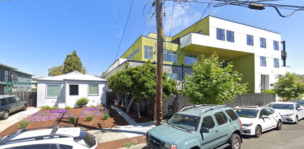 mattbaran's tweet image. Neighbors often tell you that if you had just notified them, they would have been nicer.
In my experience that’s never the case.
They’re almost always angry about change.
(Photo of our 950 project in Santa Fe. Ask me about the neighbors!)