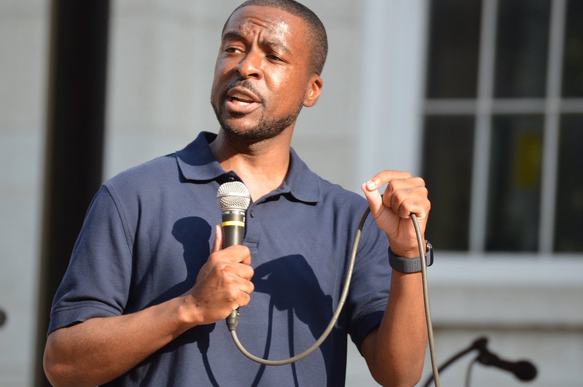 willisb_jr's tweet image. I had the privilege of speaking at the “Good Trouble” rally yesterday. This is more than just a saying but a lifestyle, let’s continue to strive to make the world a better place!