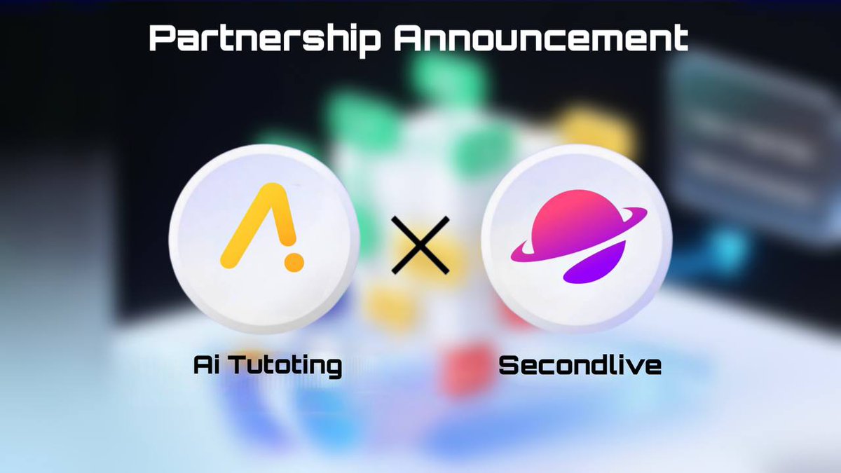AITutoring_'s tweet image. Learning doesn’t stop at the screen.
We are working with @SecondLiveReal, the first AI-powered world modeling platform, to explore how immersive, self-evolving environments can enhance AI education.
From on-chain learning to spatial understanding, we connect adaptive tutoring…