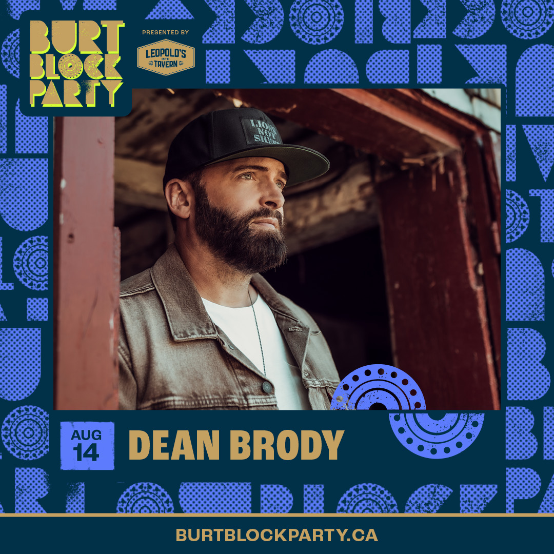 The Burt (@theburtwpg) on Twitter photo 🎶Have you heard <a href="/deanbrody/">Dean Brody</a>'s new song "Drink Around" yet?! Don't miss your chance to see him live at the Burt Block Party presented by <a href="/Leopoldstavern/">Leopold's Tavern</a> on August 14!
🎟️ Get your tickets now at bit.ly/4lXpDid
#liveattheburt #burtblockparty2025 🎶Have you heard <a href="/deanbrody/">Dean Brody</a>'s new song "Drink Around" yet?! Don't miss your chance to see him live at the Burt Block Party presented by <a href="/Leopoldstavern/">Leopold's Tavern</a> on August 14!
🎟️ Get your tickets now at bit.ly/4lXpDid
#liveattheburt #burtblockparty2025