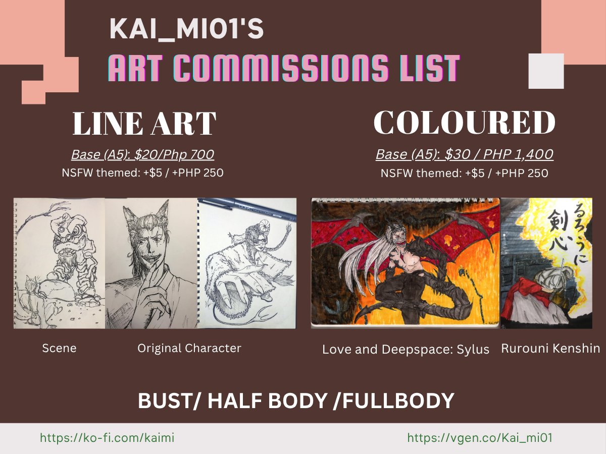 kai_mi01's tweet photo. Good News! I'm now a Vgen Artist+ !

My art commissions are open on both Ko-fi &amp; VGEN so do feel free to DM me and let's work together!

❤️,🗨️,🔁 are appreciated! 🙏

#art #artcommission #illustration #vgen #kofi #artmoots  #artistsupportartists #traditionalart #アート #イルスト https://t.co/0gU4v8tBGq