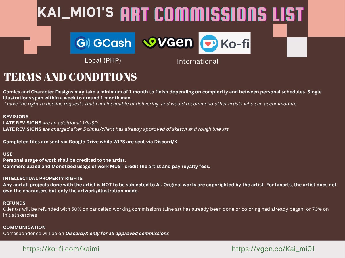 kai_mi01's tweet photo. Good News! I'm now a Vgen Artist+ !

My art commissions are open on both Ko-fi &amp; VGEN so do feel free to DM me and let's work together!

❤️,🗨️,🔁 are appreciated! 🙏

#art #artcommission #illustration #vgen #kofi #artmoots  #artistsupportartists #traditionalart #アート #イルスト https://t.co/0gU4v8tBGq