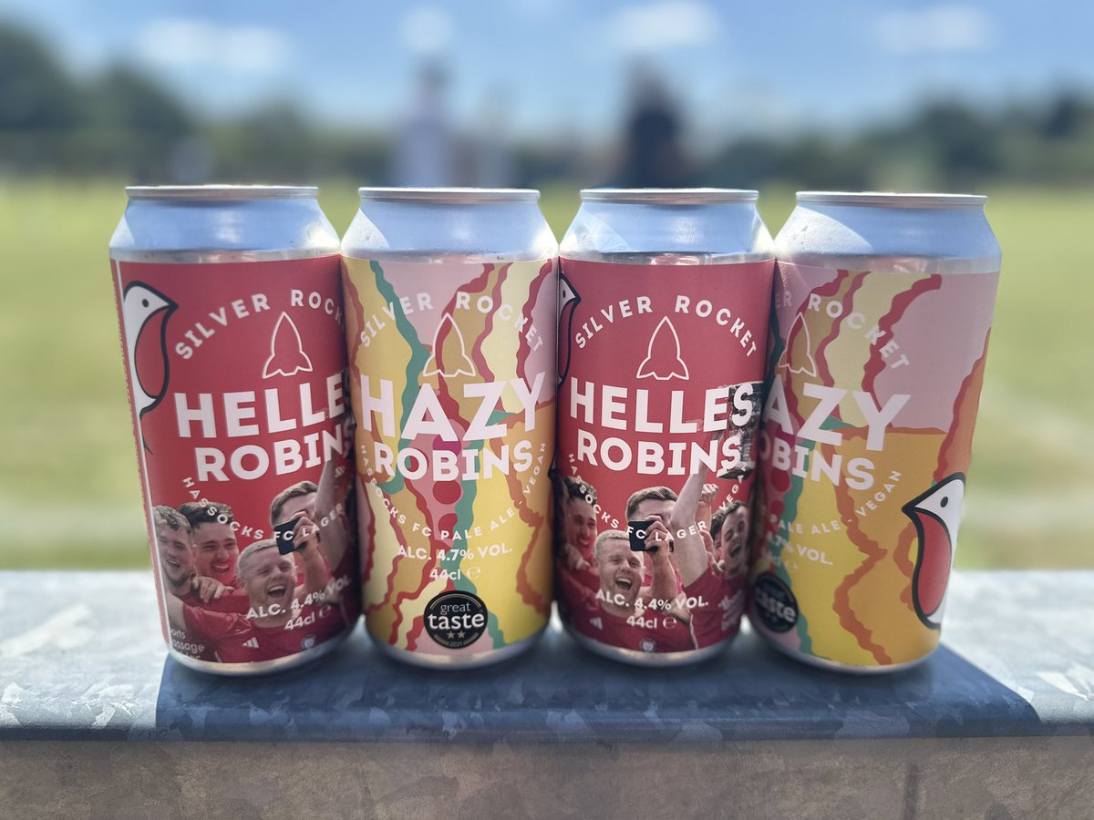 hassocksfc's tweet image. ***New Beer Alert***
Ahead of the new season our friends at Silver Rocket have brought out a new beer - Hassocks FC Helles
The new beer is already on sale, and in a special treat Silver Rocket will be bringing a pop up bar serving draught beer to tomorrow Ann John Trophy game