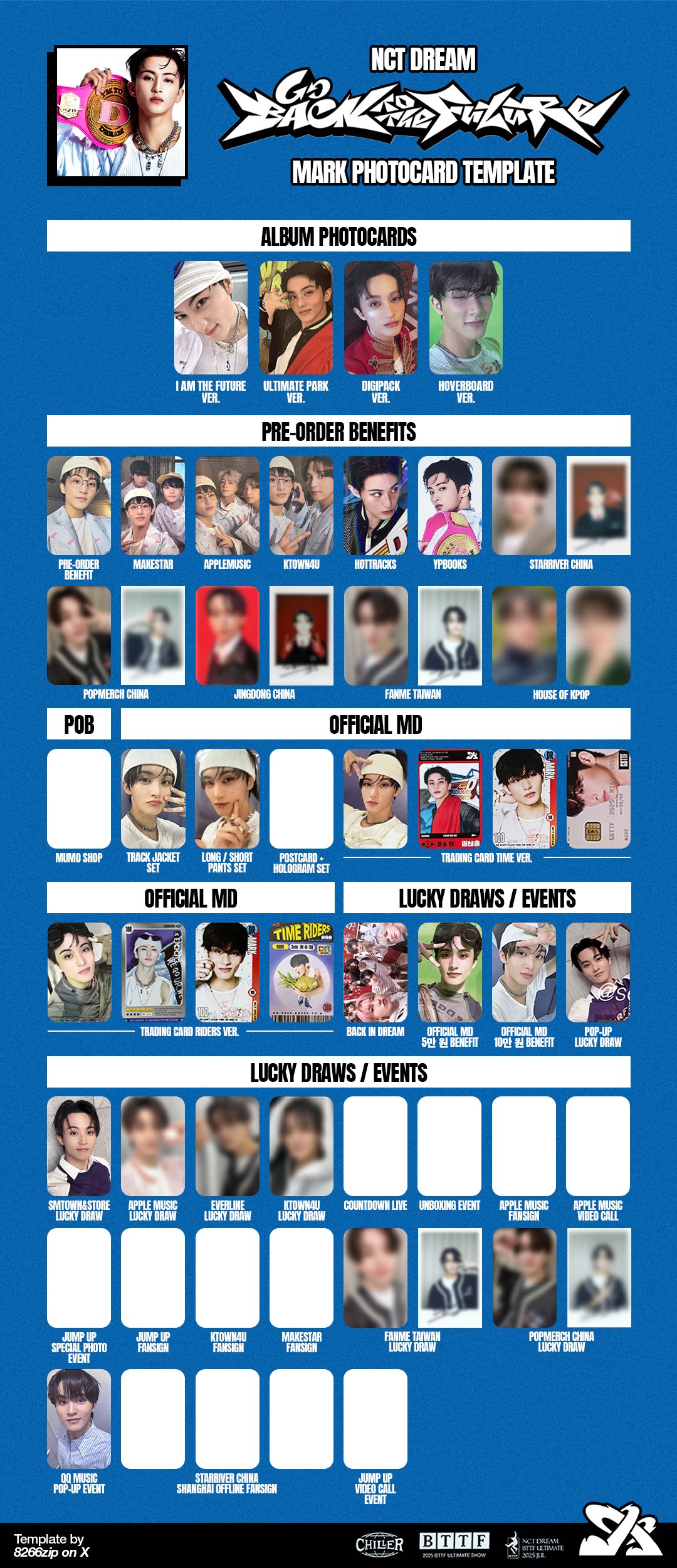 タレントカード nct dream Go Back To The Future ktown NCT DREAM GO BACK TO THE FUTURE POP UP TIME RIDERS LUCKY