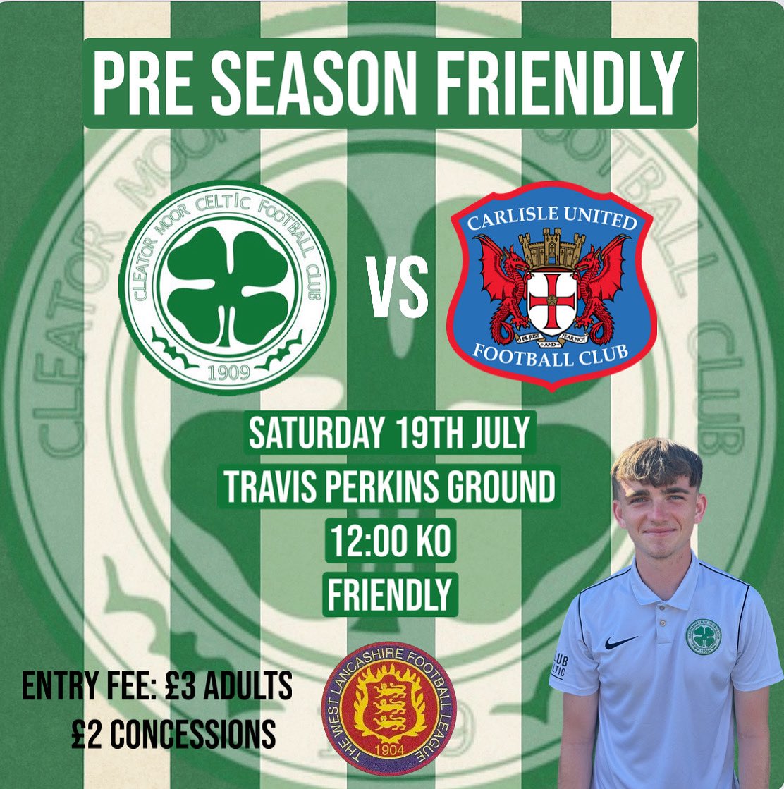 Reminder about tomorrows game 
Early KO✅
Cash only on gate