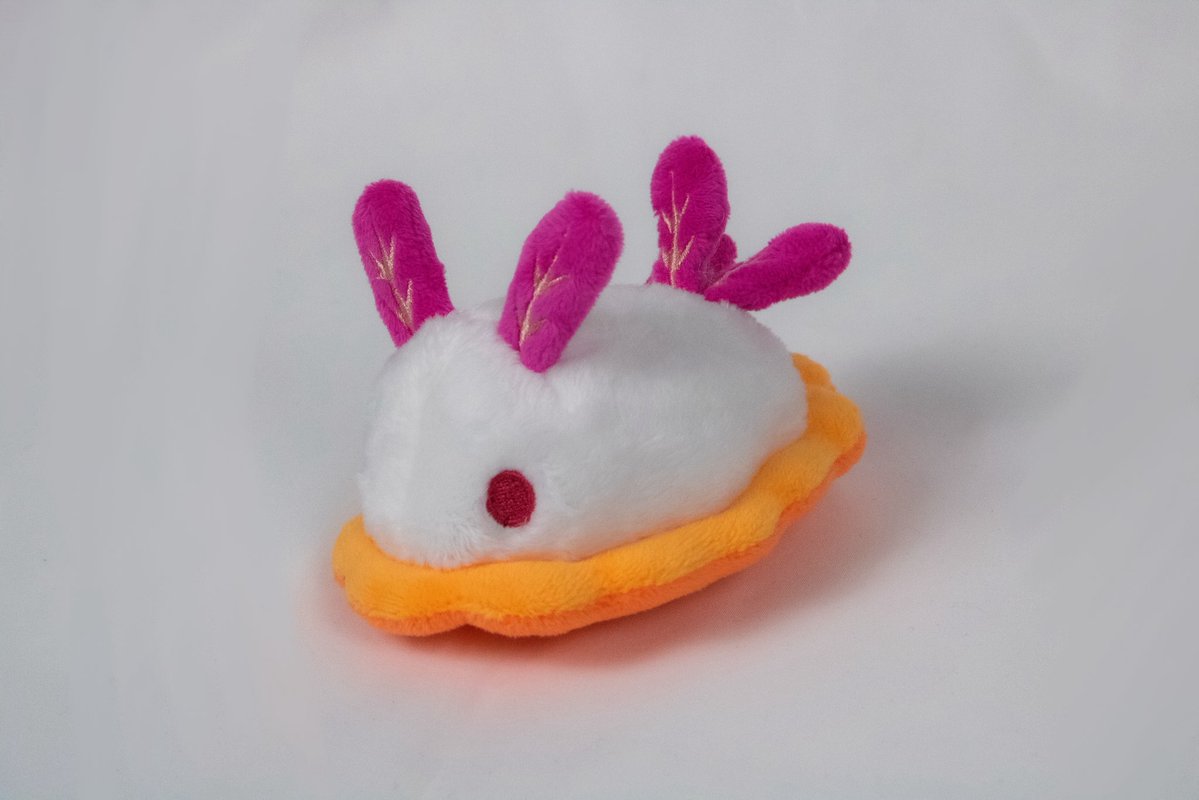 Iithosphere's tweet image. here it is⦠the long-awaited lesbian sea bunny plushie keychain