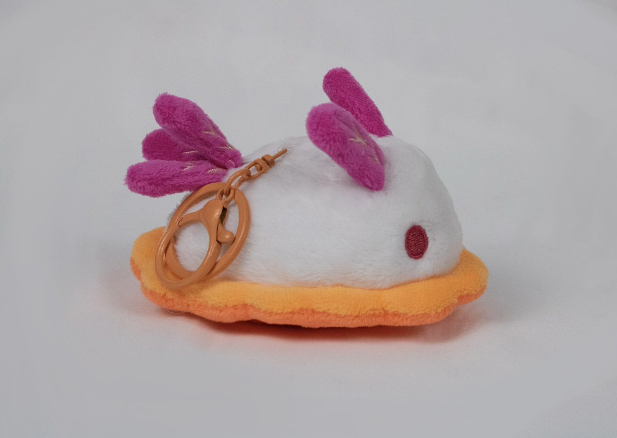 Iithosphere's tweet image. here it is⦠the long-awaited lesbian sea bunny plushie keychain