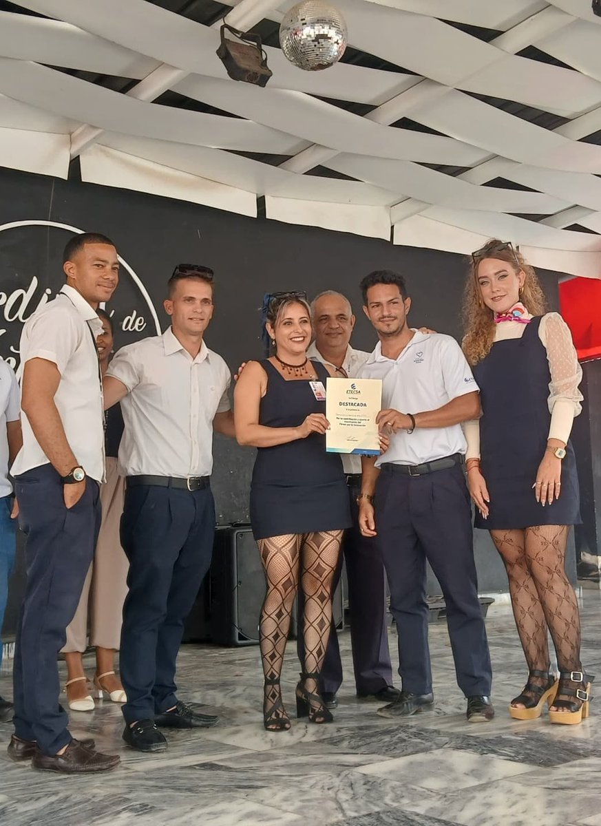 Forum Provincial por la Imnovación. Categoría Destacada para el CTLPZDEM MARIEL. Agradecidos todos por su reconocimiento.