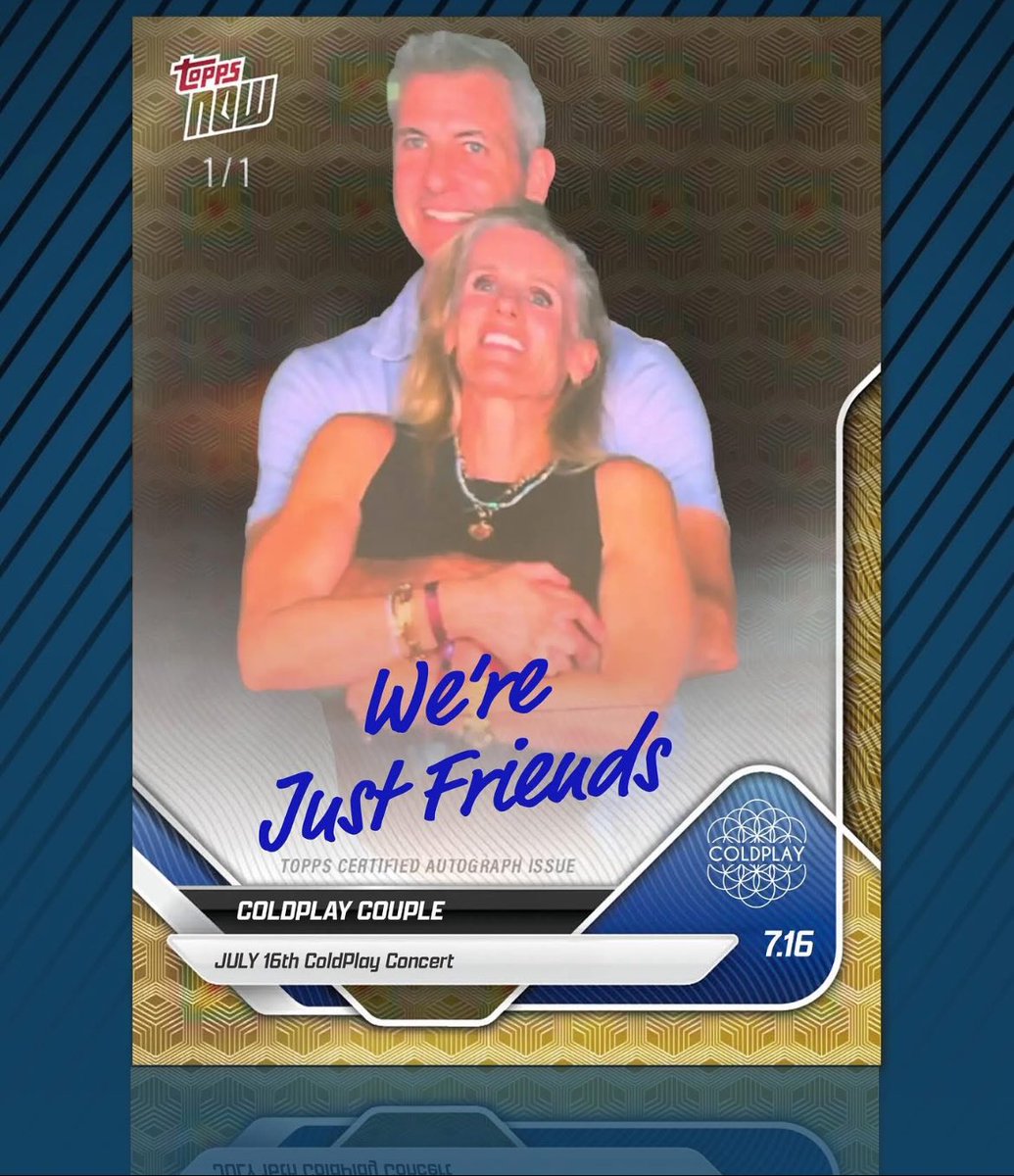ronthehoss's tweet image. PSA is gonna make me a millionaire after they grade this bad boy. #coldplaycouple