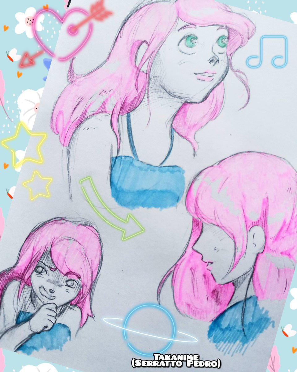 TakanimeBlue's tweet photo. Bocetos y probando marcadores ✨

#Drawing #Sketch #art #manga #blie #markers #comic #marcadores #paper #ink #artist #dibujos #girl #Aesthetic 
#Takanime #Serratto #Pedro #Fenixs #Animation
#Relaxing #Chill #night #coffe ✨ https://t.co/u5VYwQqjx2