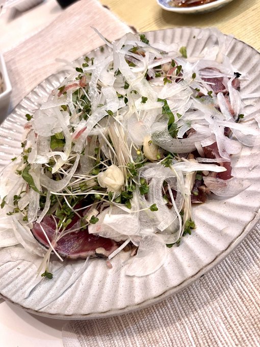 なんなら薬味を食べる為に鰹のタタキにしてる説まである。 