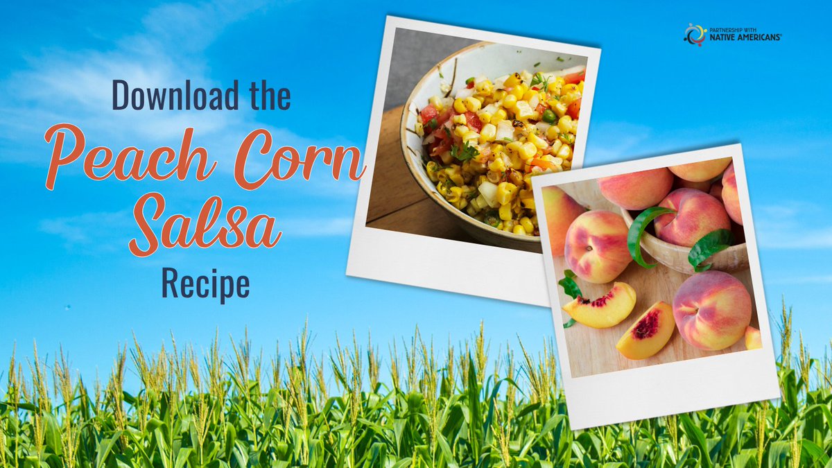 Sweet peaches. Crisp corn. A taste of summer—and tradition. 🍑🌽
This Native-inspired Peach Corn Salsa is perfect with grilled chicken, pork, or chips.
Download the recipe: loom.ly/H1ugAyk
#NativeRecipes #PeachCornSalsa