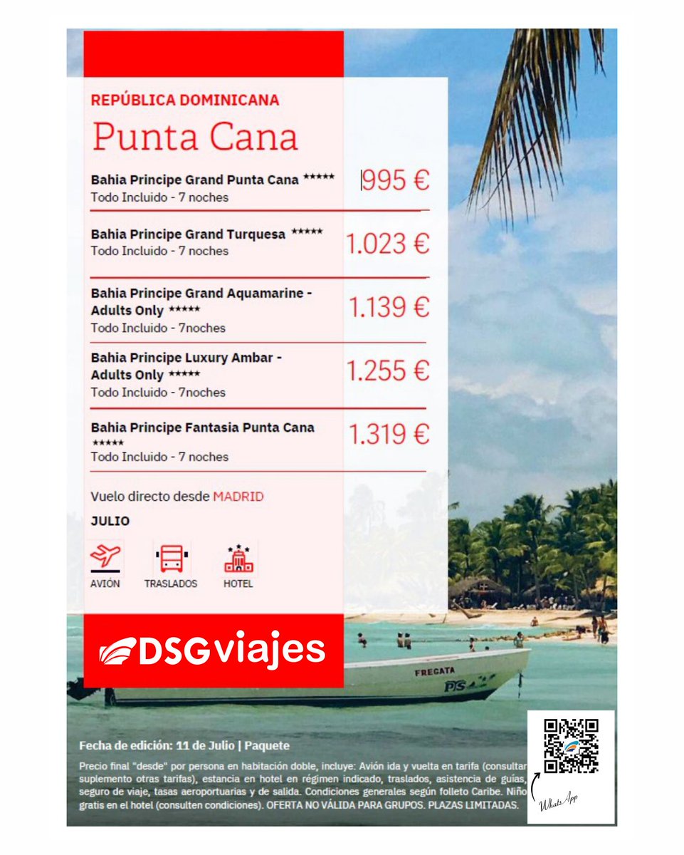 ¡Vámonos YA al Caribe!

WhatsApp 608270538

#Vacaciones #Caribe #Wanderlust #TuProximoViaje