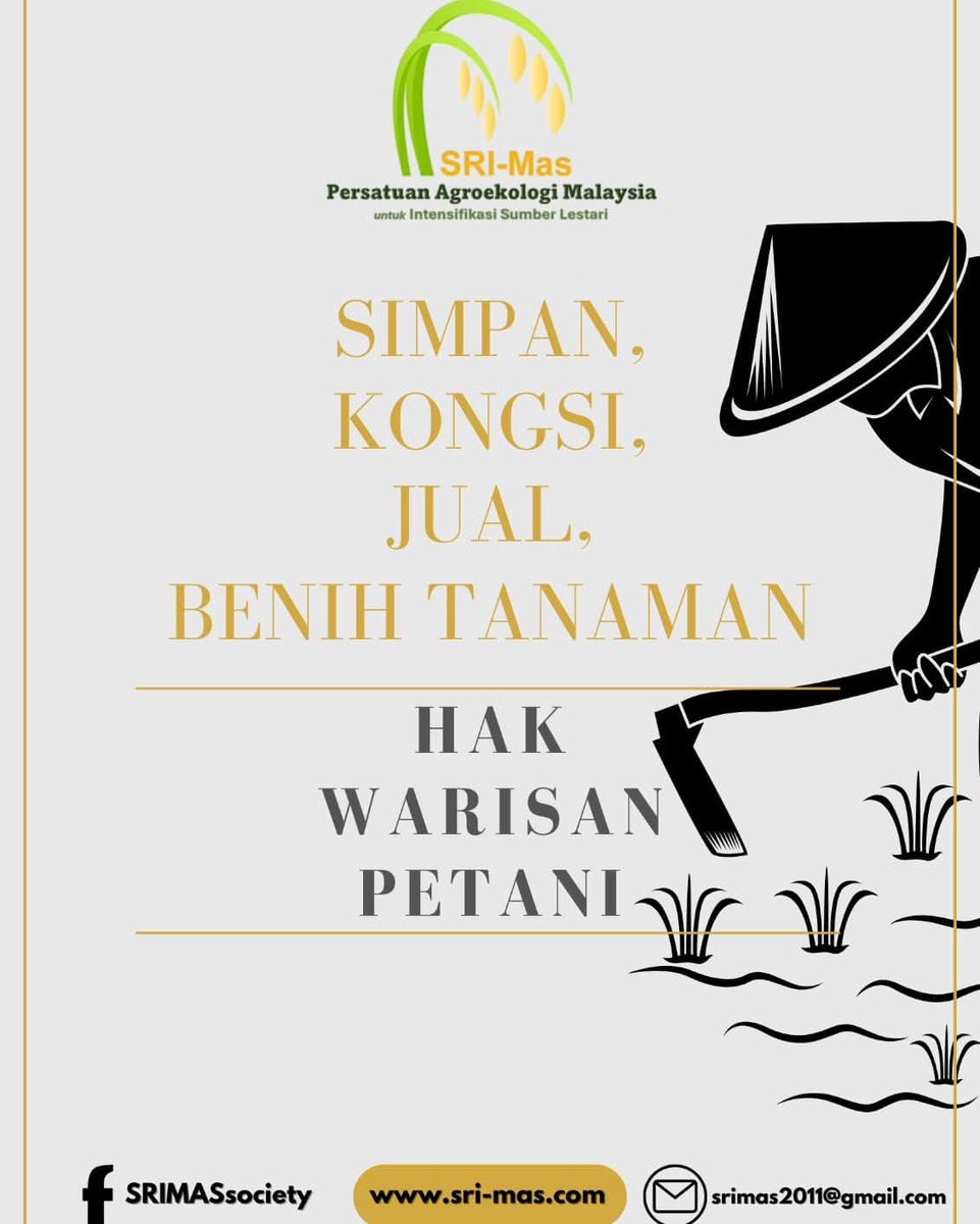 Malaysian Agroecology Society (SRI-Mas) tweet media