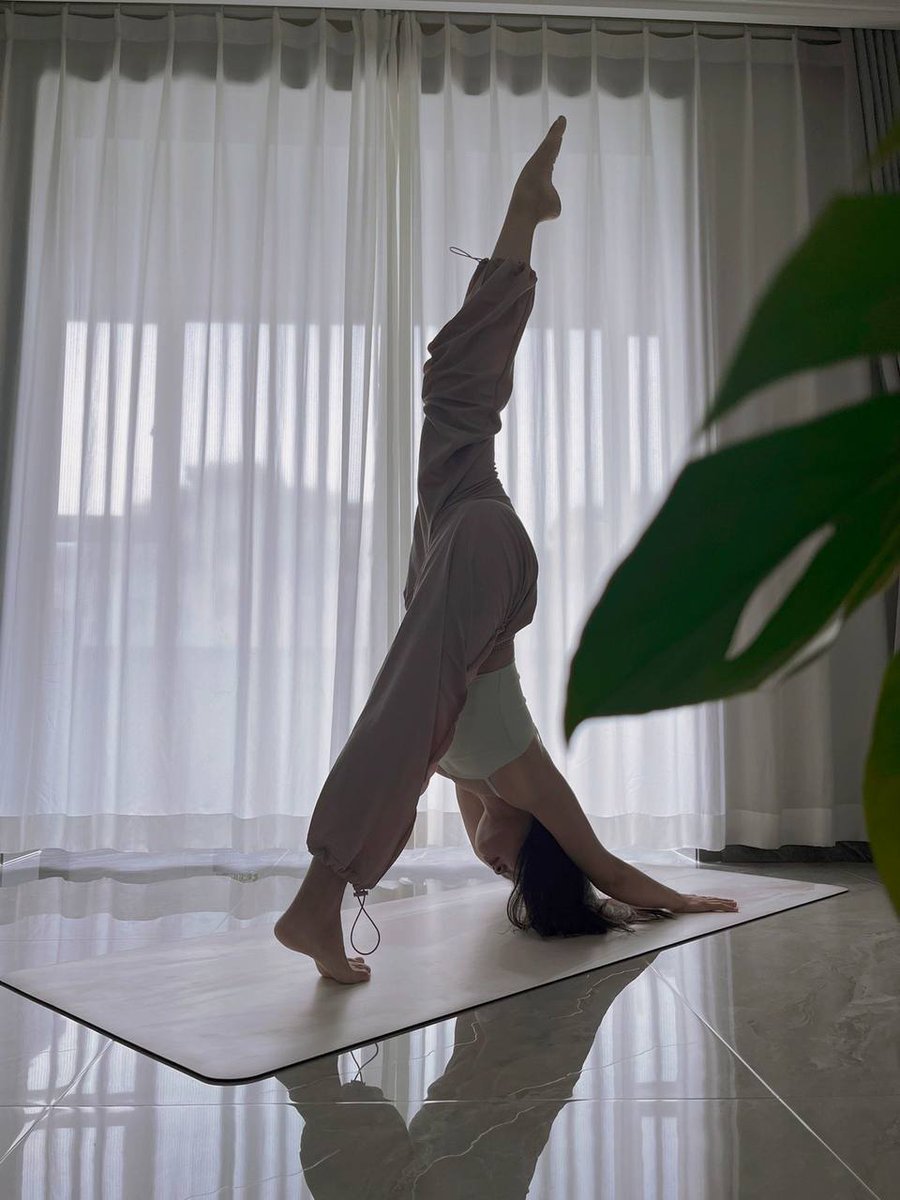 Bending, breathing, becoming. One stretch at a time.