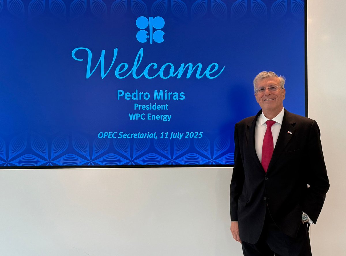 WPC_Energy's tweet image. WPC Energy was honoured to participate in the recent 9th OPEC International Seminar in Vienna. We extend our deepest thanks to OPEC and its Secretary-General, HE Haitham Al Ghais, for the invitation and for organising such a critical platform.
More here: linkedin.com/posts/wpcenerg…